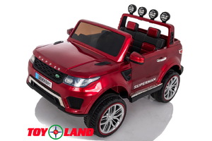 Детский автомобиль Toyland Range Rover XMX 601 4х4 10A Красный