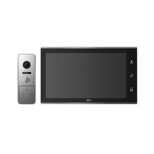 Комплект цветного видеодомофона черный CTV-DP4105AHD