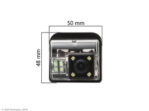 CMOS ECO LED штатная камера заднего вида AVEL Electronics AVS112CPR (#044) для MAZDA СХ-5 / СХ-7 / СХ-9 / 3 HATCHBACK / 6 (GG, GY) SEDAN (2002-2008) / 6 (GH) SPORT WAGON (2007-2012), фото 2