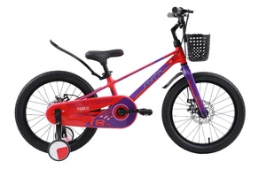 Велосипед детский Tech Team Forca 18" red 2024 (магниевый сплав)