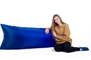 Надувной диван БИВАН Классический, цвет синий, фото 7