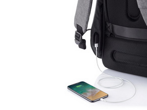 Рюкзак для ноутбука до 17 дюймов XD Design Bobby Hero XL, серый, фото 8