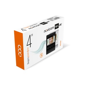HD видеодомофон 4.3" с поддержкой карты памяти MAGIC 4 HD WHITE Novicam v.4851, фото 5