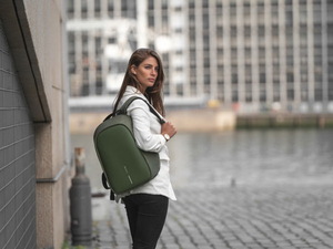 Рюкзак для ноутбука до 13,3 дюймов XD Design Bobby Hero Small, зеленый, фото 9