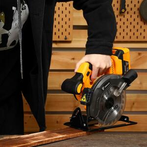 Циркулярная пила аккумуляторная DEKO DKCS20V, 20В, 165мм, 1x4.0Ач, фото 6