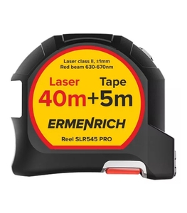 Рулетка с лазерным дальномером Ermenrich Reel SLR545 PRO, фото 1