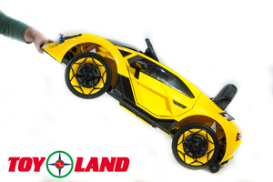 Детский автомобиль Toyland Lamborghini YHK 2881 Желтый, фото 9