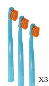 Инновационная мягкая зубная щетка ECODENTIS 4000 Soft (3 шт.), фото 1