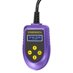 Тестер аккумуляторный Ermenrich Zing AL30, фиолетовый, фото 2