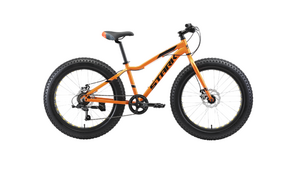 Велосипед Stark'24 Rocket Fat 24.1 D оранжевый/черный, фото 1