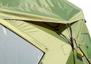 Универсальная палатка Лотос Кубозонт 4у (Дно гидроизоляционное 4у (250х250) + Пол утепленный (260х260) ПУ4000), фото 7