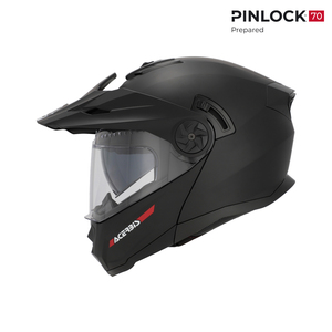 Мотошлем Acerbis RIDER матовый Black 2 L, фото 5