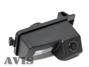 CCD штатная камера заднего вида с динамической разметкой AVEL Electronics AVS326CPR (#062) для NISSAN GT-R / TIIDA HATCHBACK / 350Z / INFINITI G35 / G37, фото 1
