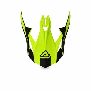 Козырёк Acerbis для шлема X-TRACK Black/Fluo-Yellow, фото 1
