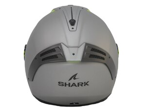 Шлем Shark SPARTAN RS BLANK MAT Silver/Yellow/Silver XL, фото 6