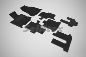 Ворсовые LUX коврики в салон Seintex для Infiniti QX60 (JX35) 2012-н.в. (черные, 86337), фото 1