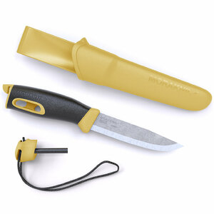 Нож Morakniv Companion Spark Yellow, нержавеющая сталь, 13573, фото 2
