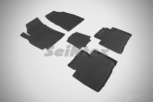 Резиновые коврики с высоким бортом Seintex для Geely Emgrand X7 2013-2019