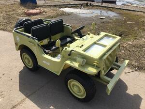 Детский автомобиль Toyland Jeep Willys YKE 4137 Matcha, фото 25