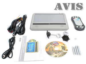 Навесной монитор с DVD и сенсорным управлением Avel AVS0933T (Серый), фото 7