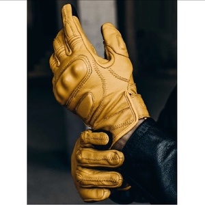 Перчатки кожаные Scoyco MC154 (Brown, L), фото 2