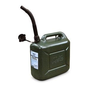 Канистра топливная пластиковая AVS TPK-Z 10 литров (тёмно-зелёная), фото 2