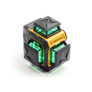 Профессиональный лазерный уровень INSTRUMAX Комплект LINEPRO 3D BAZA SET + Штатив (для лазерного уровня, усиленный, подъемный механизм, ¼ дюйма) ACULA STAND 1700 IM0212, фото 2