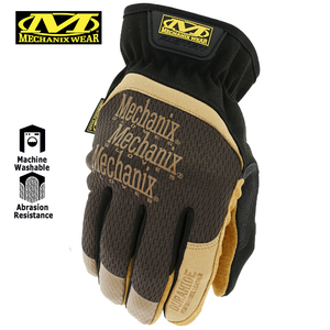 Перчатки MECHANIX Work Leather FastFit Brown, р.XXL, фото 1