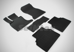 Резиновые коврики Сетка Seintex для BMW 5 Ser GT F07 (компл), фото 1