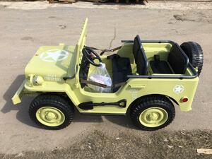 Детский автомобиль Toyland Jeep Willys YKE 4137 Matcha, фото 21