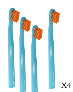 Инновационная мягкая зубная щетка ECODENTIS 4000 Soft (4 шт.), фото 1
