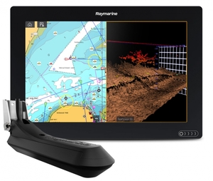 Raymarine AXIOM 12 RV, Multi-function 12" Display with integrated RealVision 3D, 600W Sonar with RV-100 transducer (E70369-03), фото 1