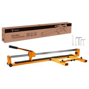 Рельсовый ручной плиткорез DEKO DKTC1200-L с лазерным лучом, 1200 мм, фото 2