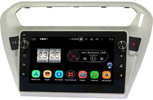 Штатная магнитола Peugeot 301 I 2012-2020 LeTrun BPX609-9118 на Android 10 (4/64, DSP, IPS, с голосовым ассистентом, с крутилками)