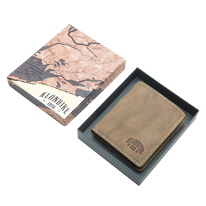 Бумажник Klondike Jamie, коричневый, 9x10,5 см, фото 7
