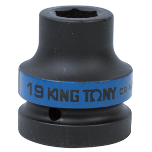 Головка торцевая ударная шестигранная 1", 19 мм KING TONY 853519M, фото 1