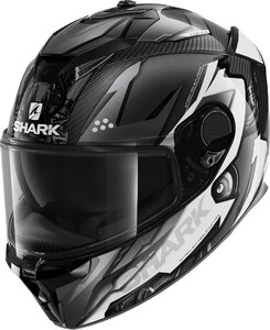 Шлем Shark SPARTAN GT CARBON URIKAN Black/White L, фото 1