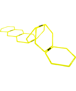 Набор шестиугольных напольных обручей Jögel Agility Hoops JA-216, 6 шт., фото 5