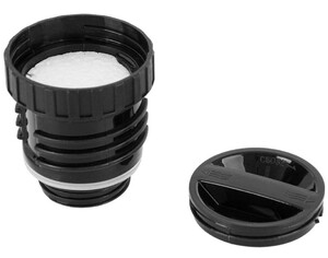 Термос TONAR (HS.TM-055S-BL) 1200ML с ситечком Рысь синий (2 крышки-кружки), фото 10