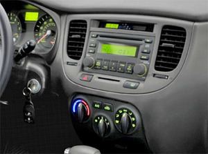 Рамка InCar для UMS KIA Rio 2005-2011 (JB), 9", фото 5