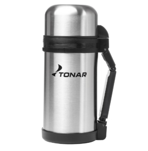 Термос (HS.TM-011) 1200ML (дополн.пласт.чашка, скл.ручка, ремень) TONAR, фото 7