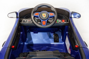 Детский автомобиль Toyland Porsche Sport QLS 8988 Синий, фото 5