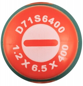 JONNESWAY D71S6400 Отвертка стержневая шлицевая ANTI-SLIP GRIP, SL6.5х400 мм, фото 2