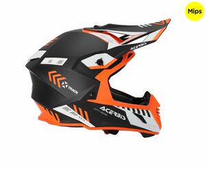 Шлем Acerbis X-TRACK MIPS 22-06 Black/Orange Fluo XL, фото 3