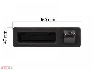 Штатная HD камера заднего вида AVS327CPR (#150) для автомобилей BMW, фото 2