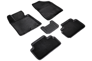 Коврики EVA 3D соты Seintex для Hyundai i30 new 2012-н.в. (черные, 98522)