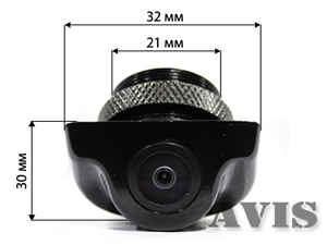 Универсальная боковая камера заднего вида AVEL AVS310CPR (028 SIDE VIEW), фото 3