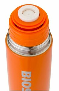 Термос Biostal Flër (0,75 литра), оранжевый, фото 5
