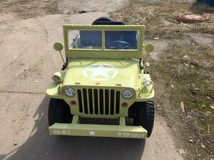 Детский автомобиль Toyland Jeep Willys YKE 4137 Matcha, фото 20