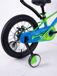 Велосипед детский Tech Team Forca 16" green/blue 2024 (магниевый сплав), фото 6